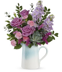 Teleflora's Farmhouse Chic Bouquet from Krupp Florist, your local Belleville flower shop
